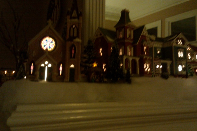 The church was my first Snow Village piece!